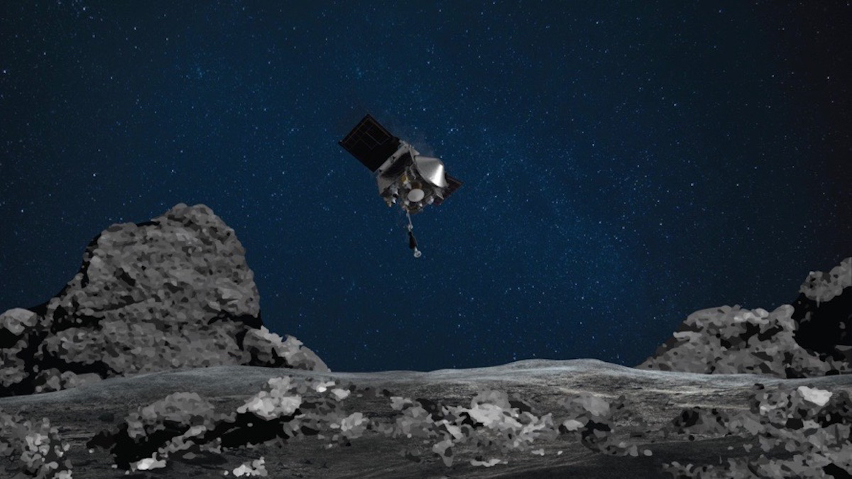 US Spacecraft Diving to Asteroid for Rare Rubble Grab