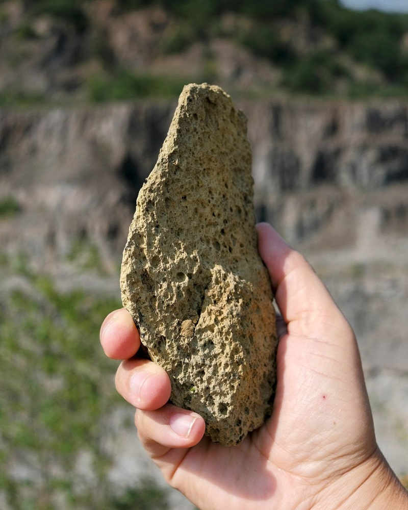 ancient human stone hand tool