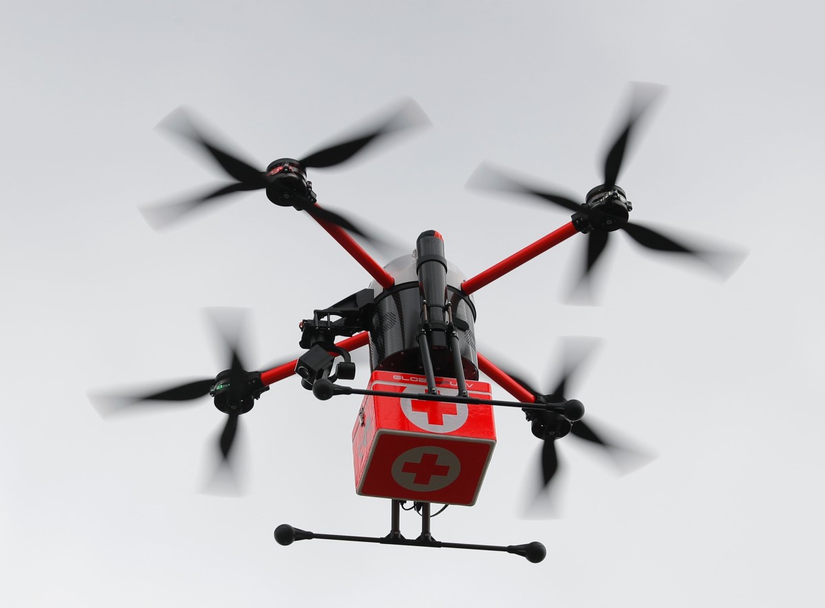 Medical drone Germany