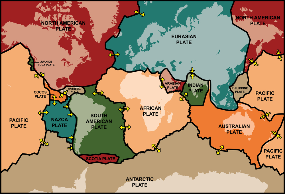 Prueba Placas Tectonicasdocx Plate Tectonics Earth Images And Photos   Tectonic 