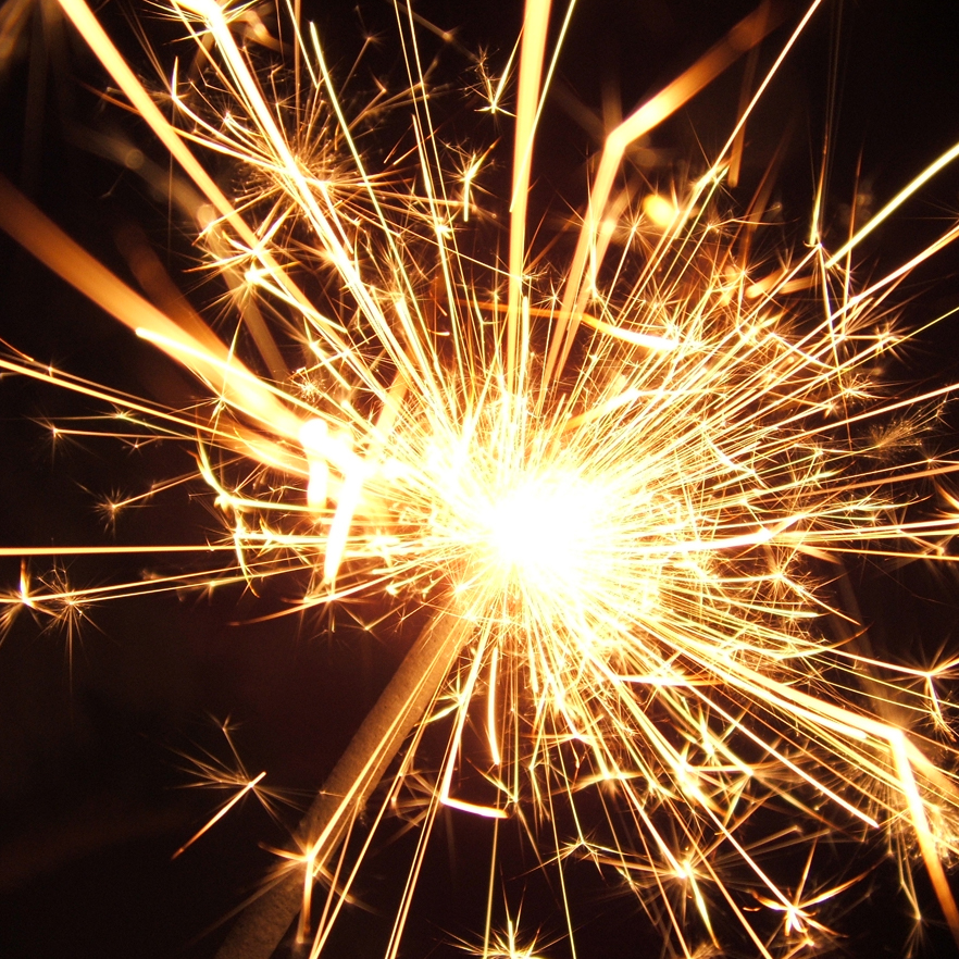 How do sparklers work?