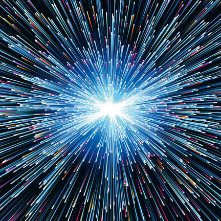 laser pulses travel faster than light