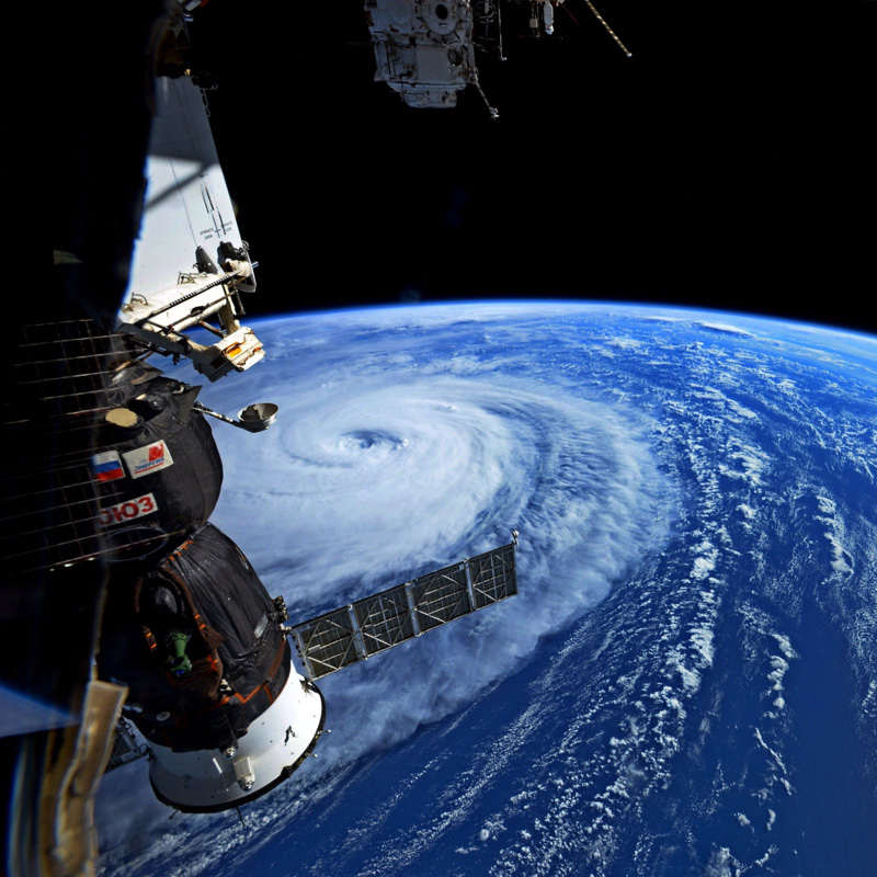 The view from orbit: Super Typhoon Noru