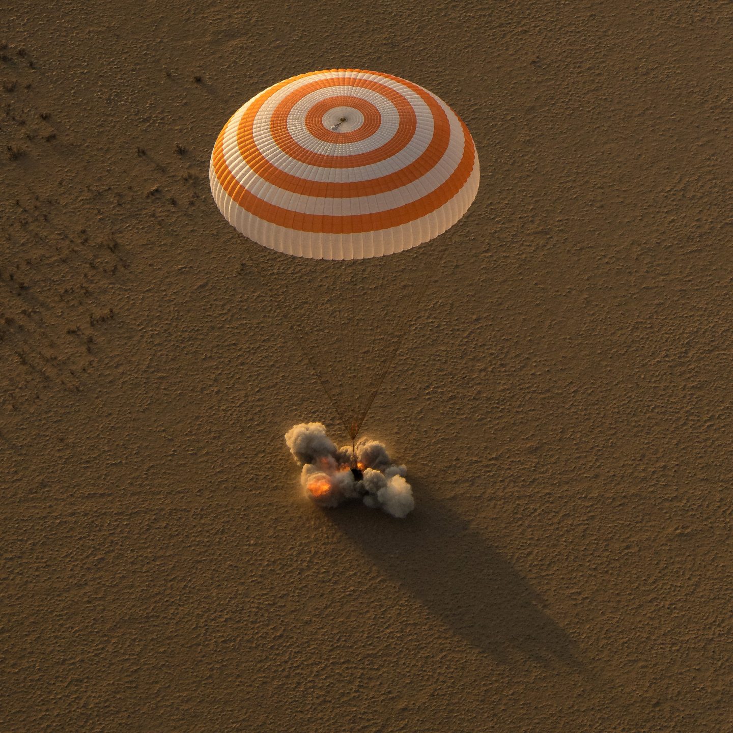 bringing astronauts home from the International Space Station.