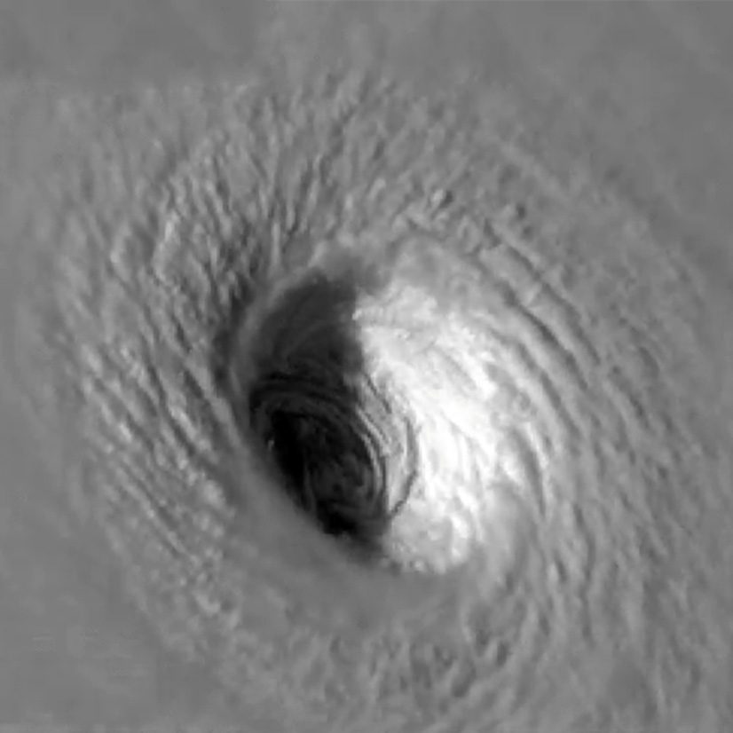 Hurricane Irma charges through the Caribbean