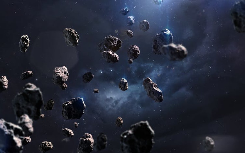 typesy asteroids