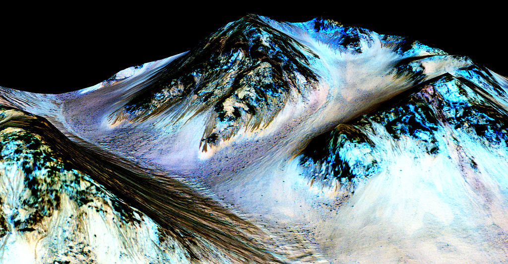seen here in an image taken by NASA's Mars Reconnaissance Orbiter