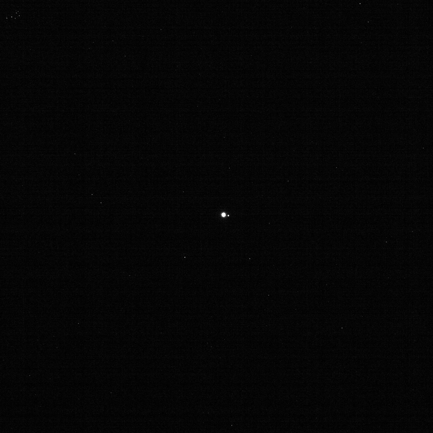 viewed from a distance of more than 60 million kilometres.