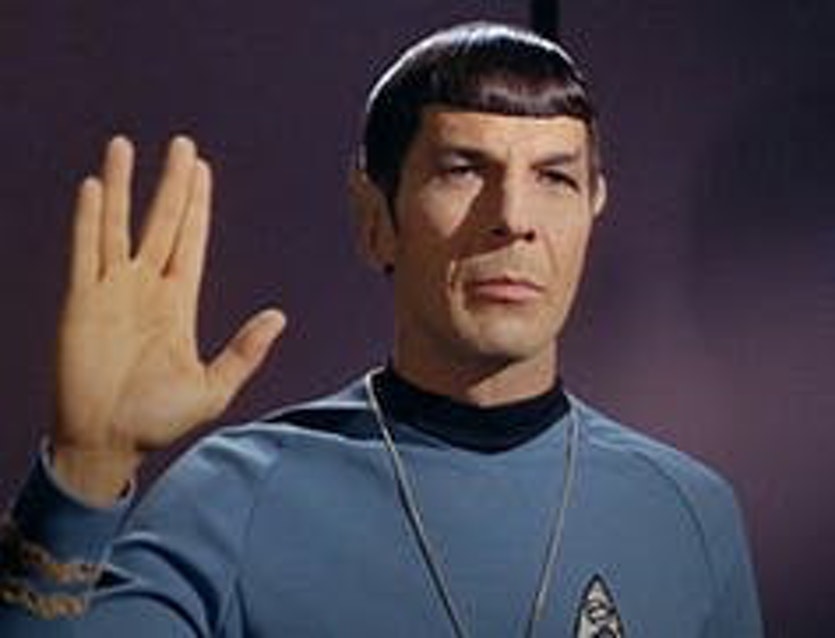 Star trek’s mr spock was devoted to logic in place of emotion.