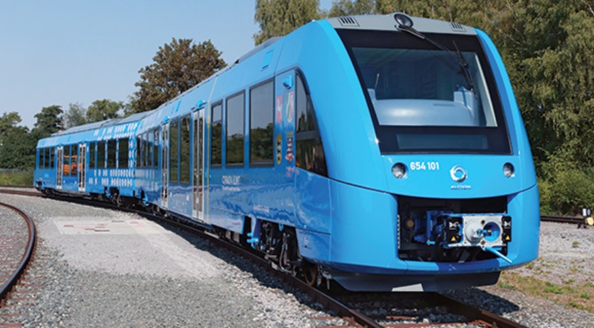 The coradia ilint began providing hydrogen-fuelled mass transit in germany in 2018.