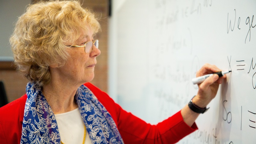 Cheryl Praeger is recognised for her acclaimed mathematics research. 
