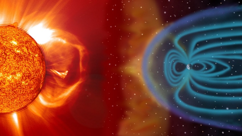 An artist's impression of what a coronal mass ejection might look like. 