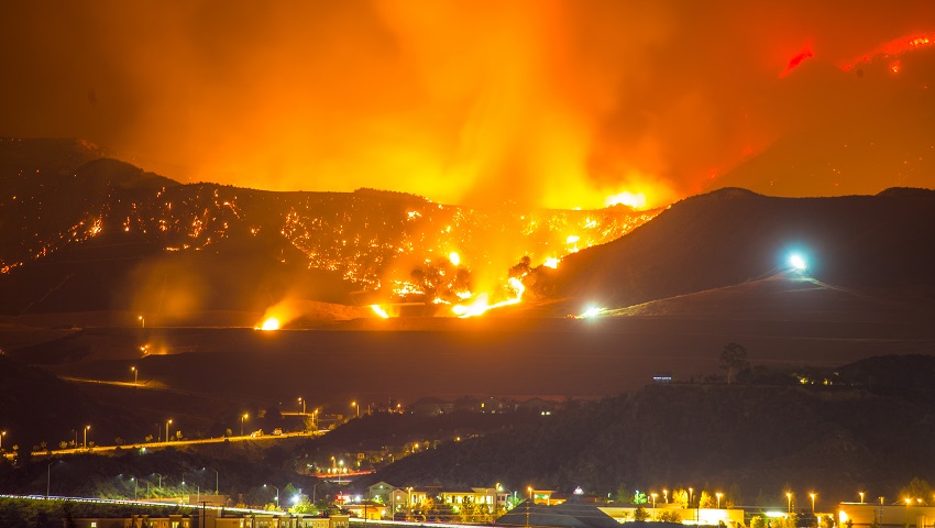 Wildfires are a destructive feature of summers in North America. 