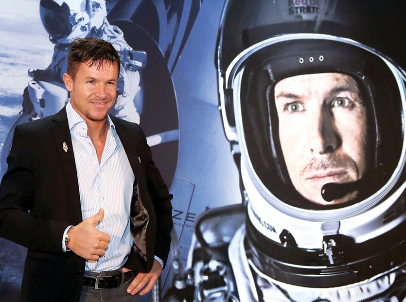 Intense mental training helped felix baumgartner prepare for his 2012 dive from a helium balloon at the edge of space.