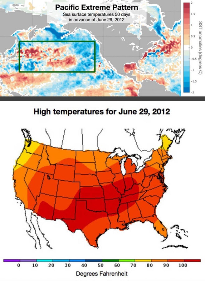 Ocean temperatures predict US heat waves seven weeks ahead - Cosmos Magazine