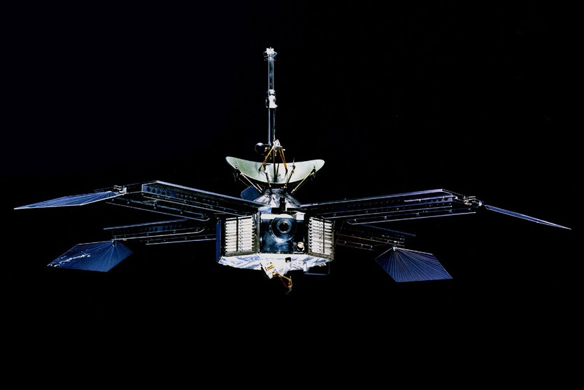 The mariner 4 spacecraft.