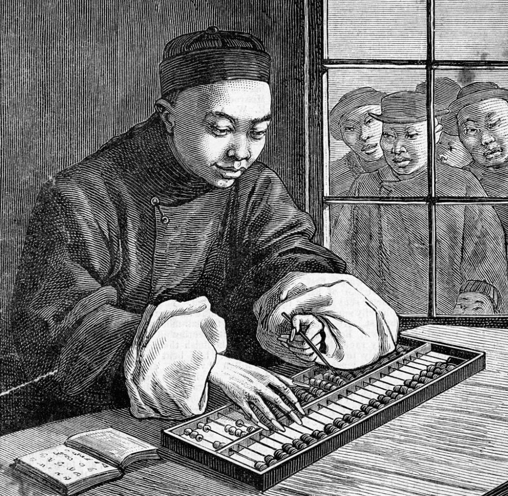 Scientists invent the abacus