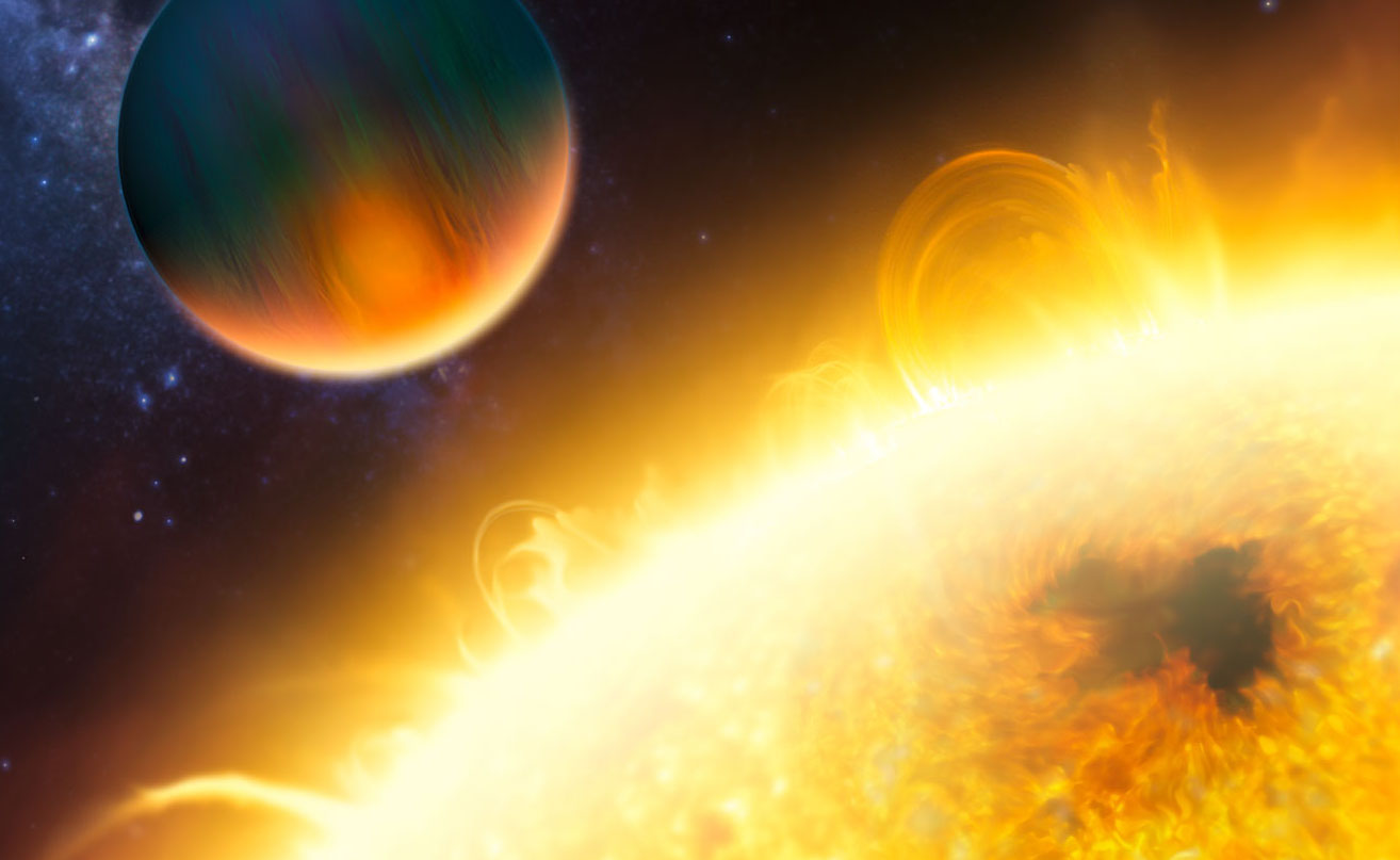 We’ve found an exo-planet with an extraordinarily eccentric orbit