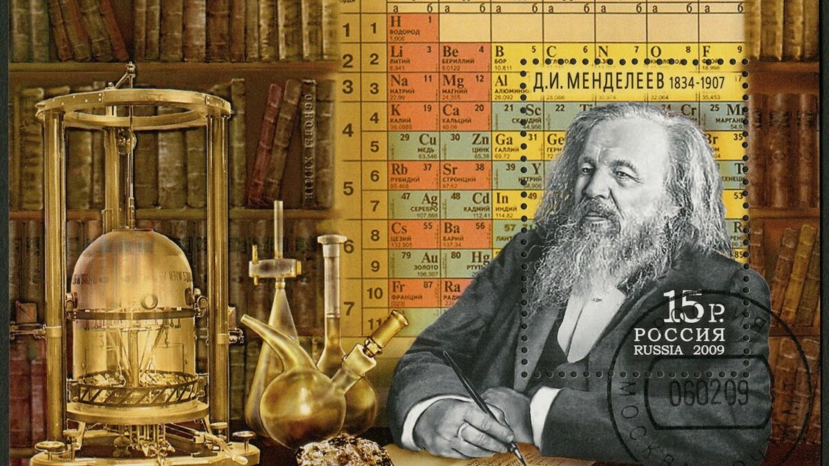 The Man Who Invented The Periodic Table 4489