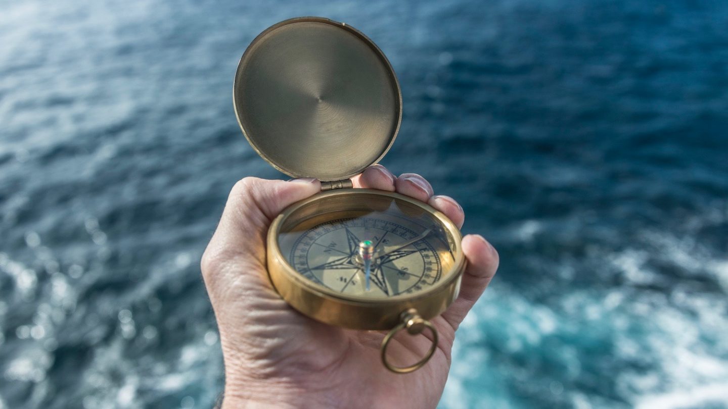 pull up a compass