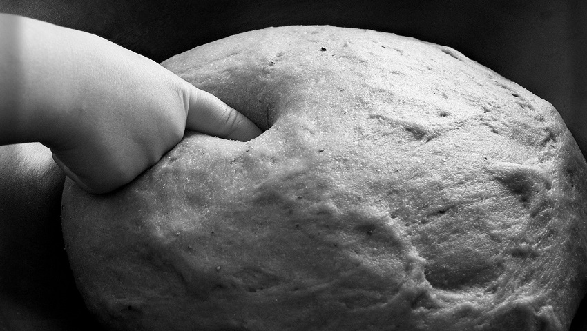 pressure and the direction of that pressure are keys to a perfect dough.