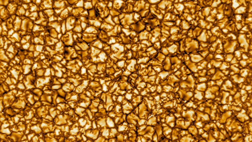 Safe to look at and well worth seeing: the highest resolution image of the Sun's surface ever taken. See further details below story.