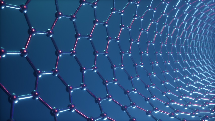 Could graphene - shown here as an illustration of its molecular structure - come to define the next phase of the information revolution?