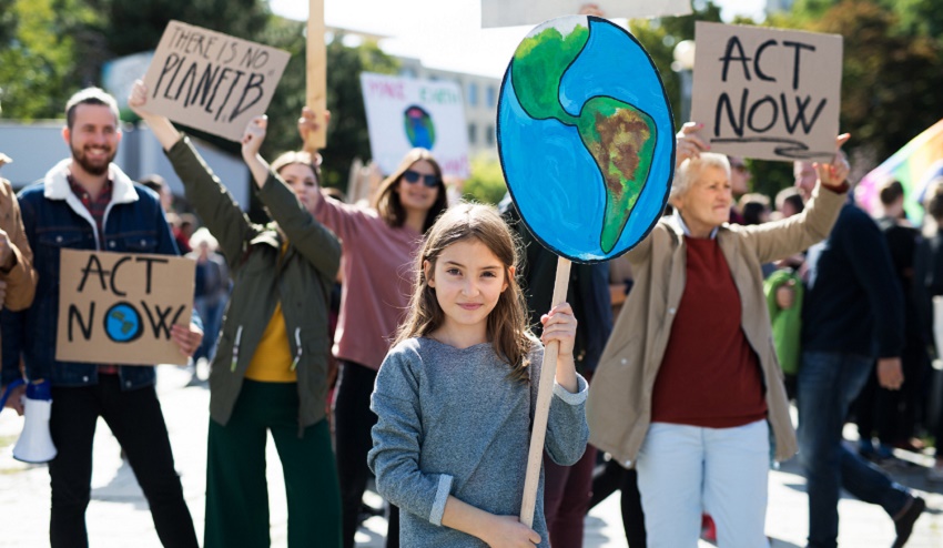 Climate protest_climate targets