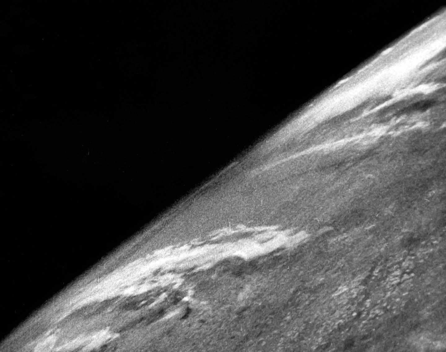 The First Photograph Of Earth Taken From Space Cosmos Magazine