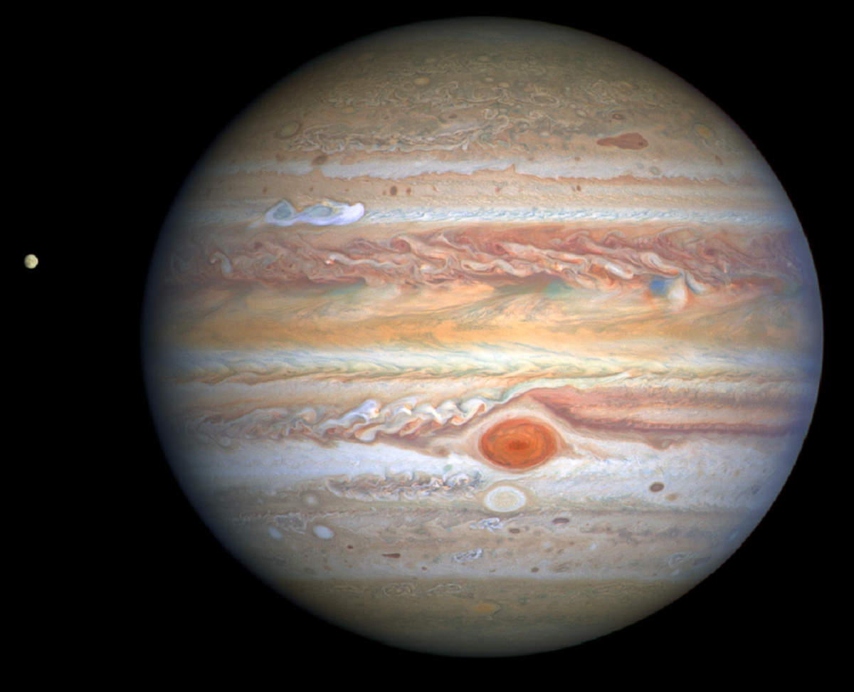 A crisp new portrait of Jupiter’s storms - Cosmos Magazine