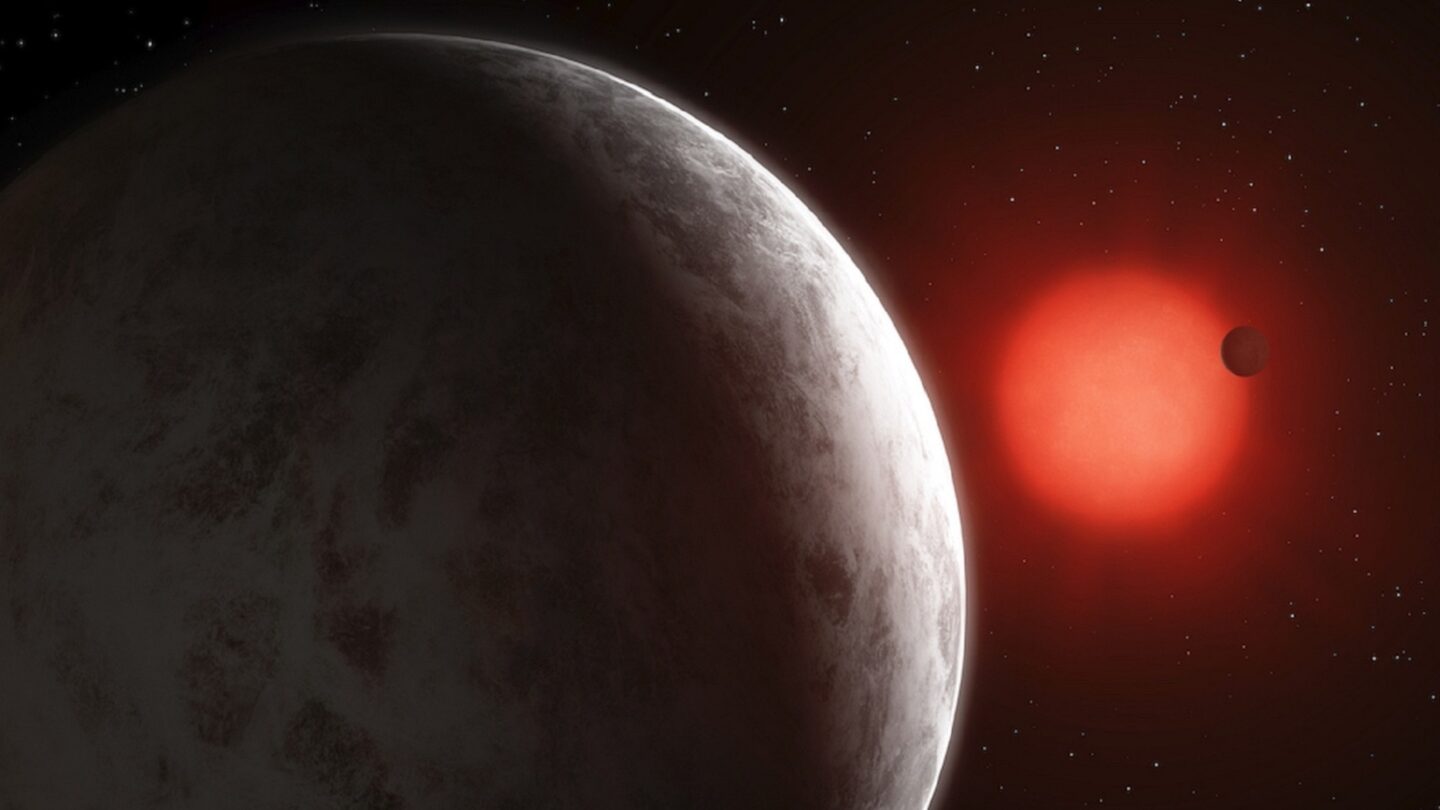 super-Earths_red dwarf star_Gliese 887