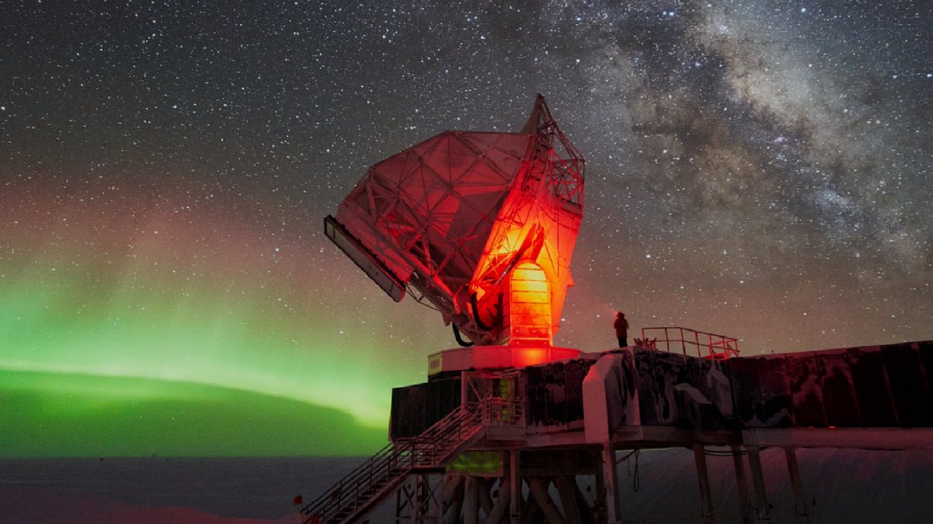 Antarctica is the perfect place for stargazing