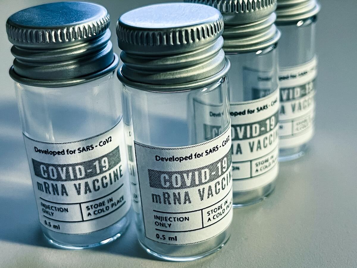 mRNA vaccine vials