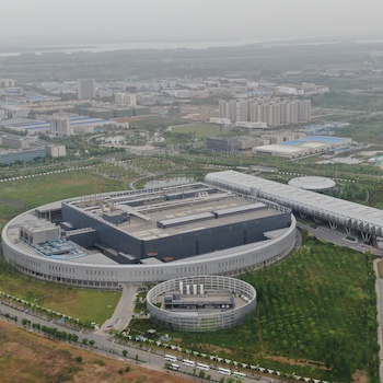 An aerial view of the taiwan semiconductor manufacturing company