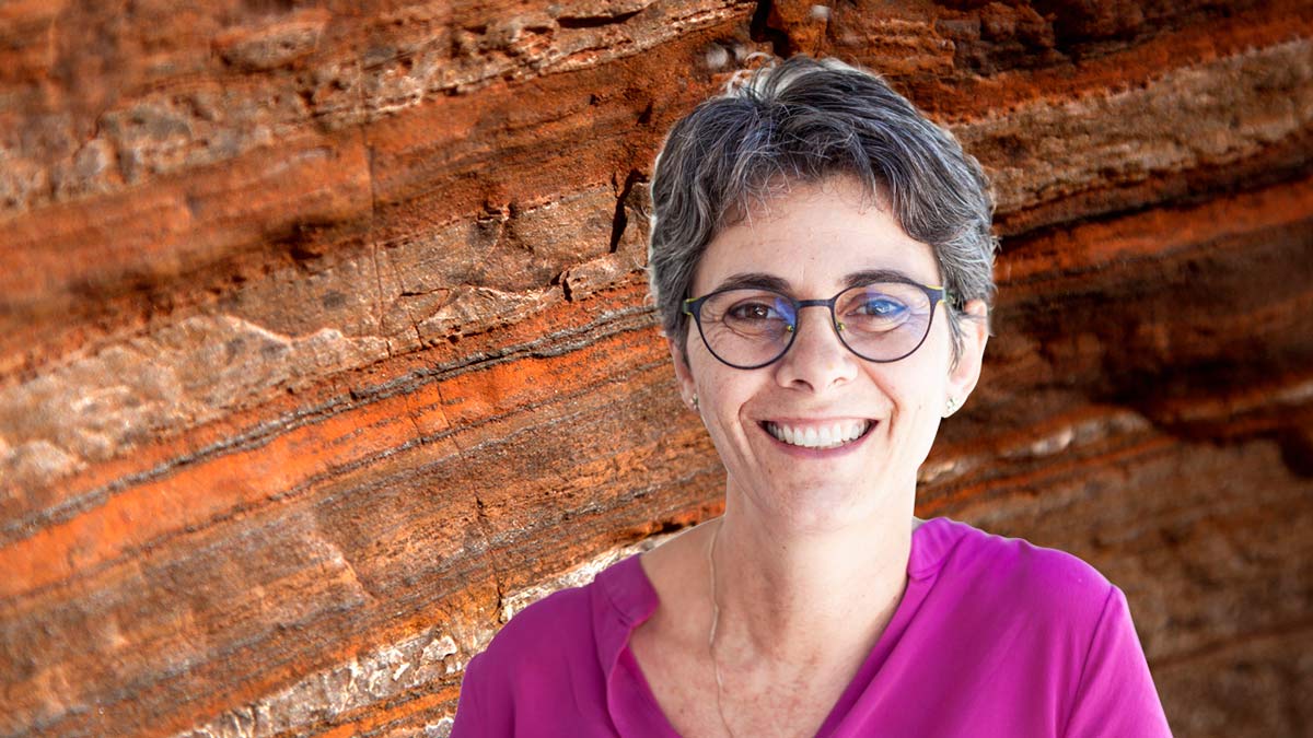 Geologist Dr Sandra Occhipinti