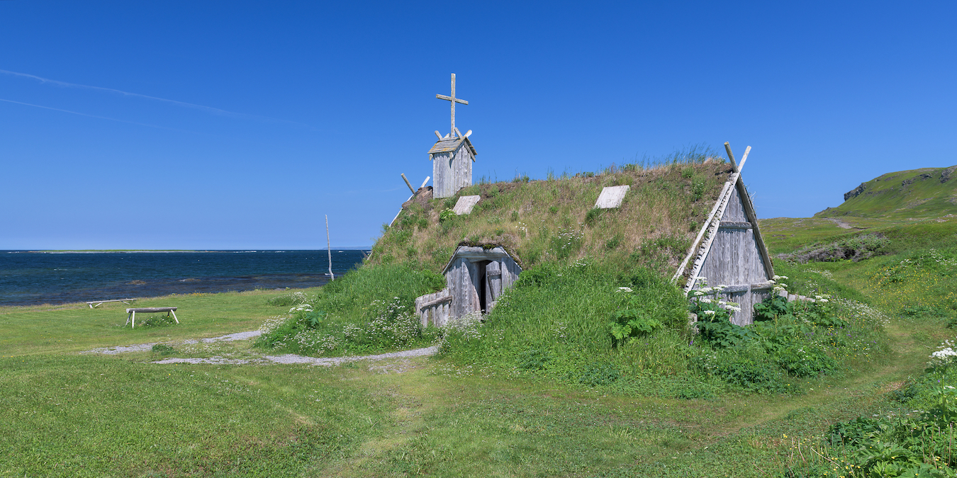 Reconstructed viking church