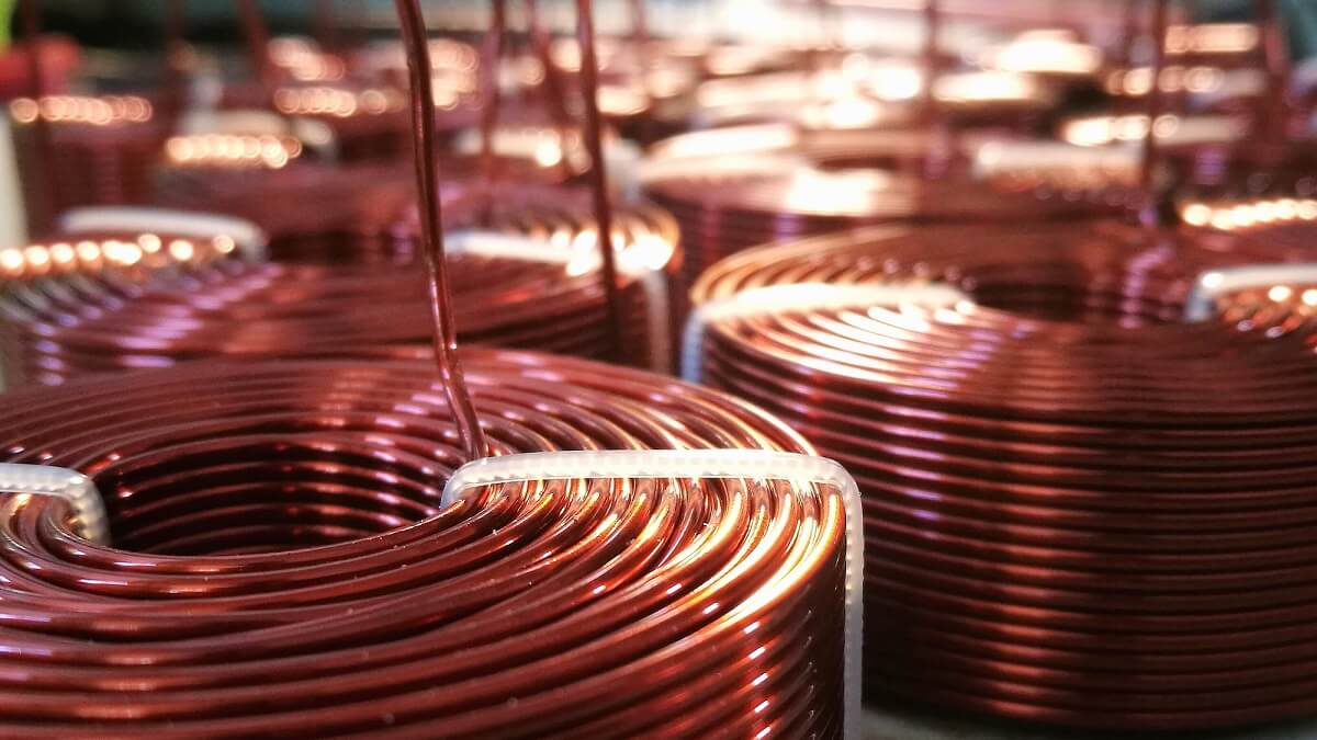 photo of copper wire