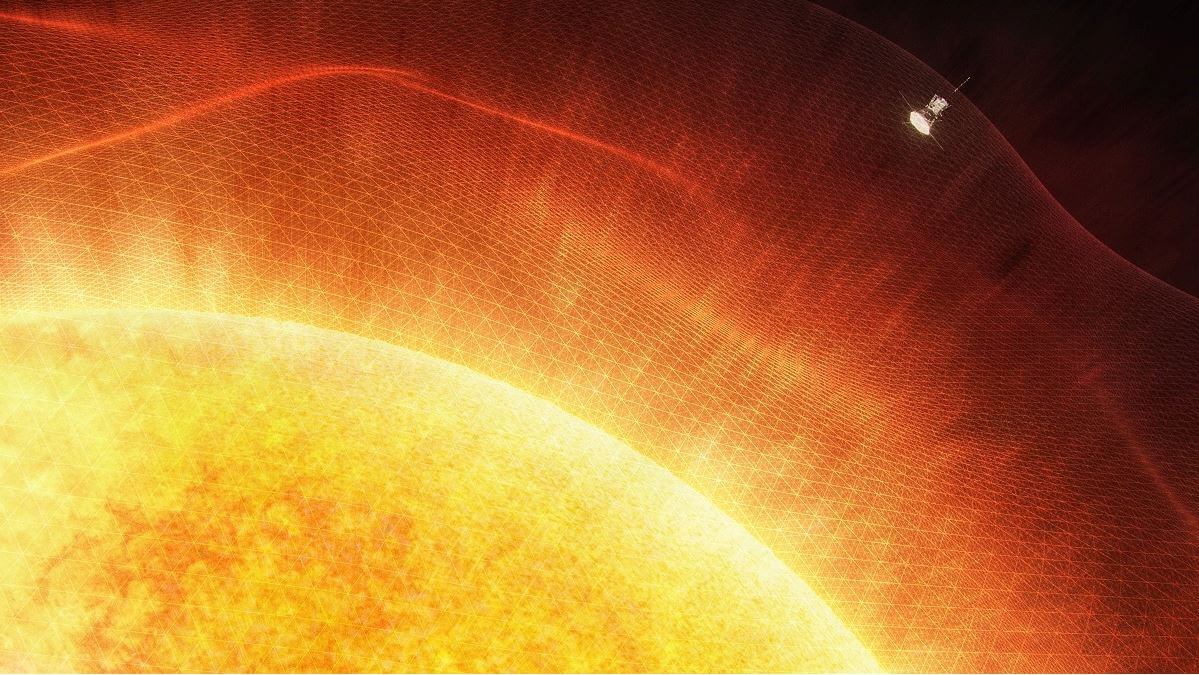The Parker Solar Probe approaches the fiery Sun