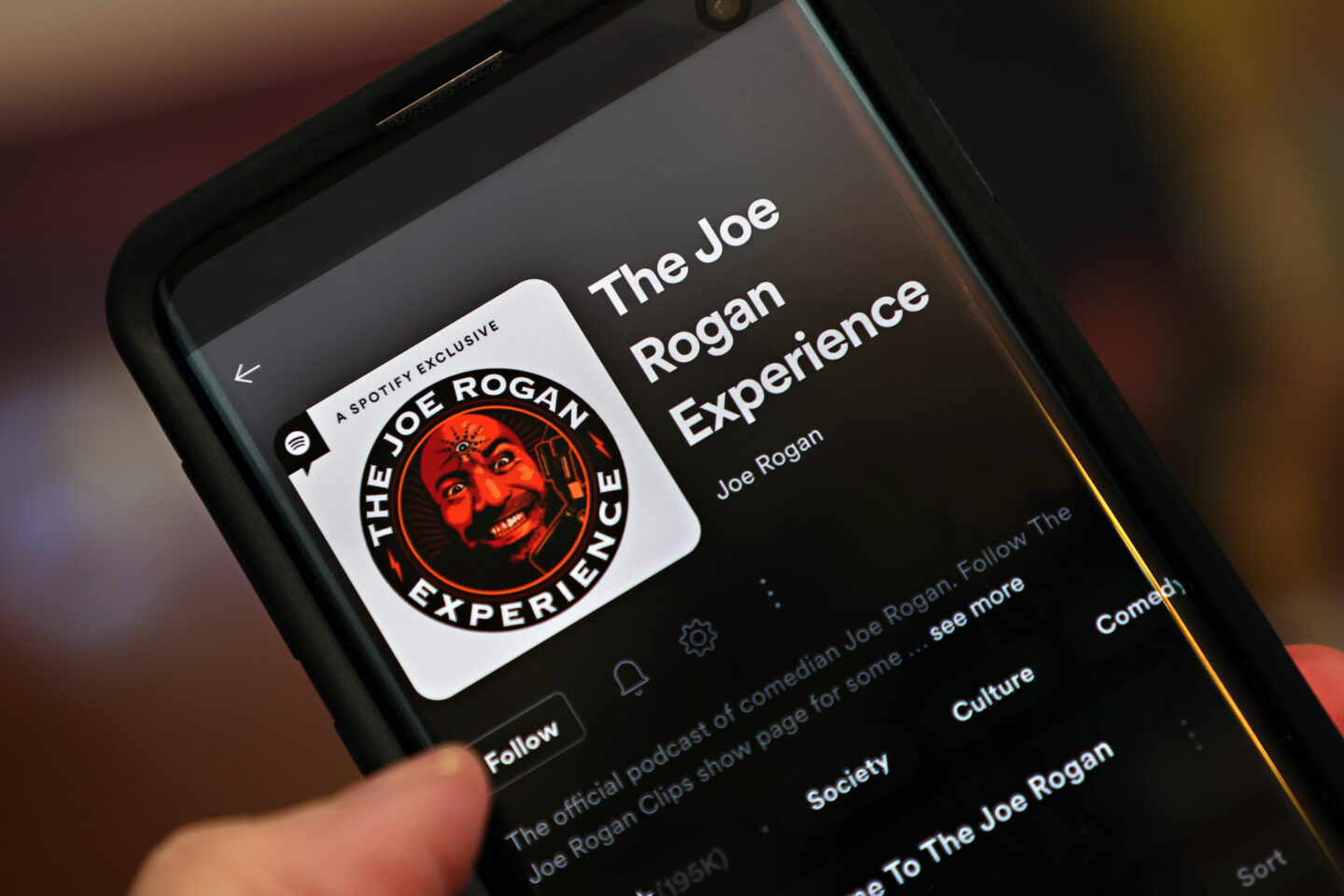 Joe Rogan Experience podcast Spotify