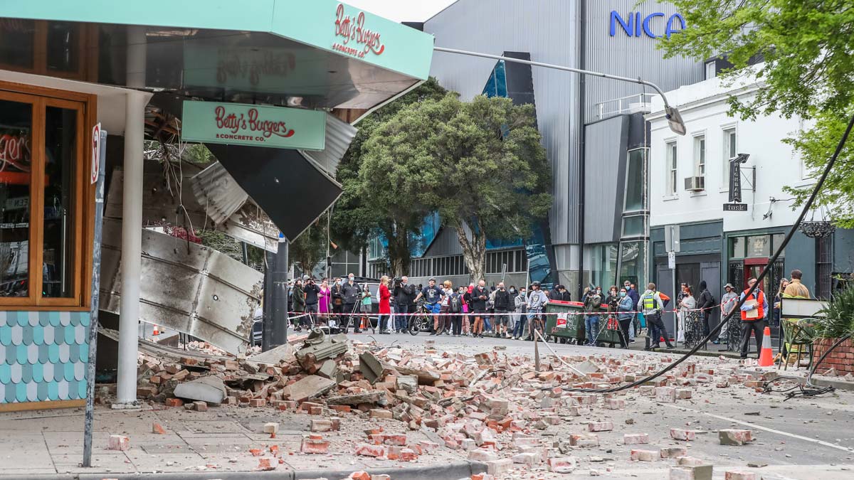 seismic network concept Melbourne Earthquake 2016