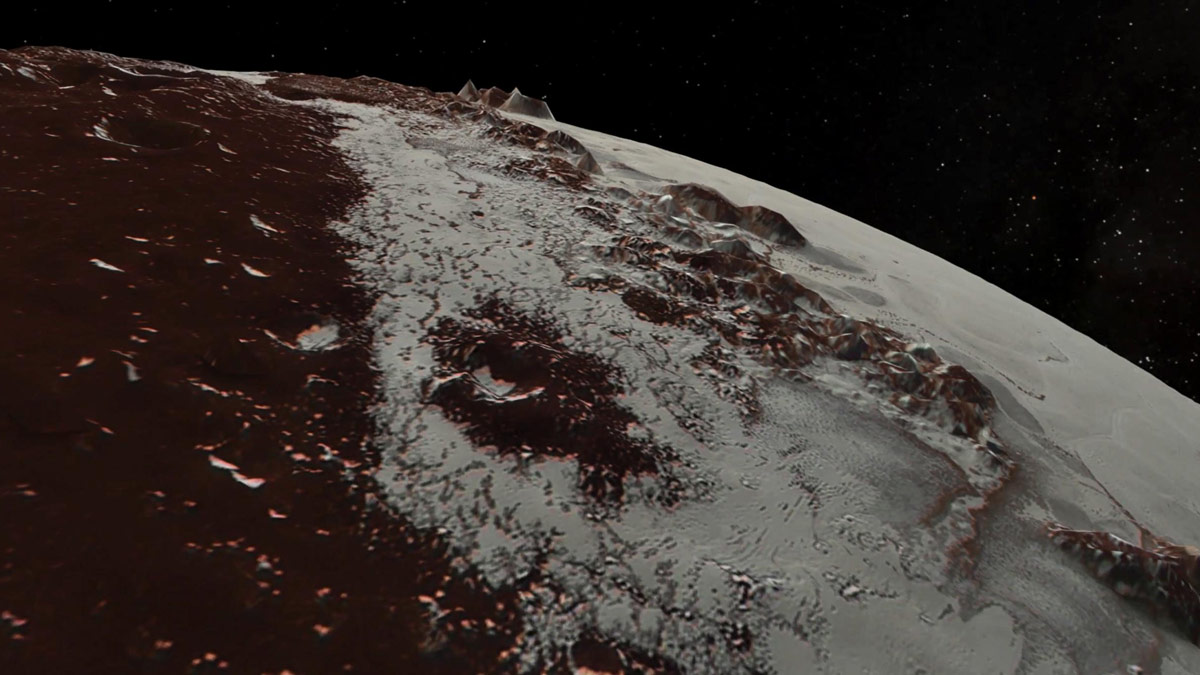Pluto's ice volcanoes