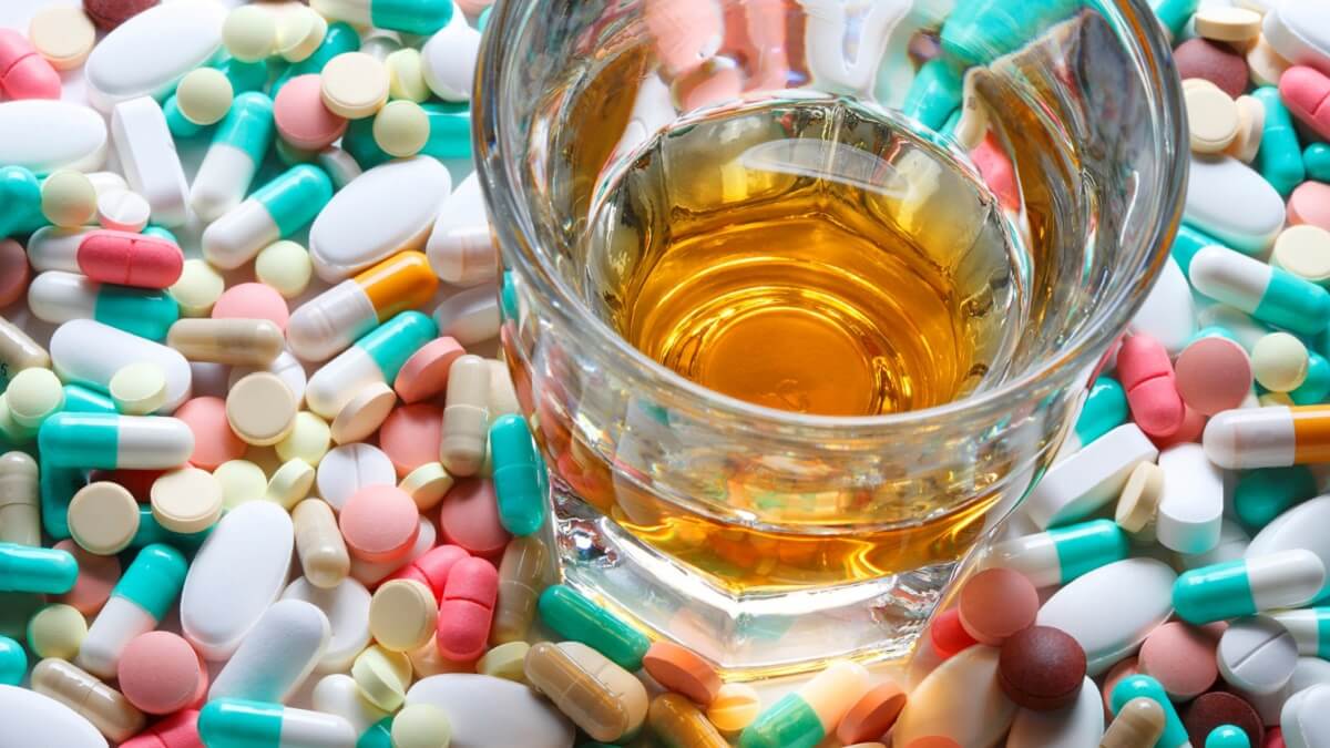 Alcohol and antibiotics