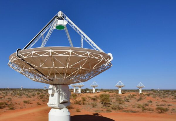 he Australia Square Kilometre Array Pathfinder (ASKAP) telescope. hunting aliens