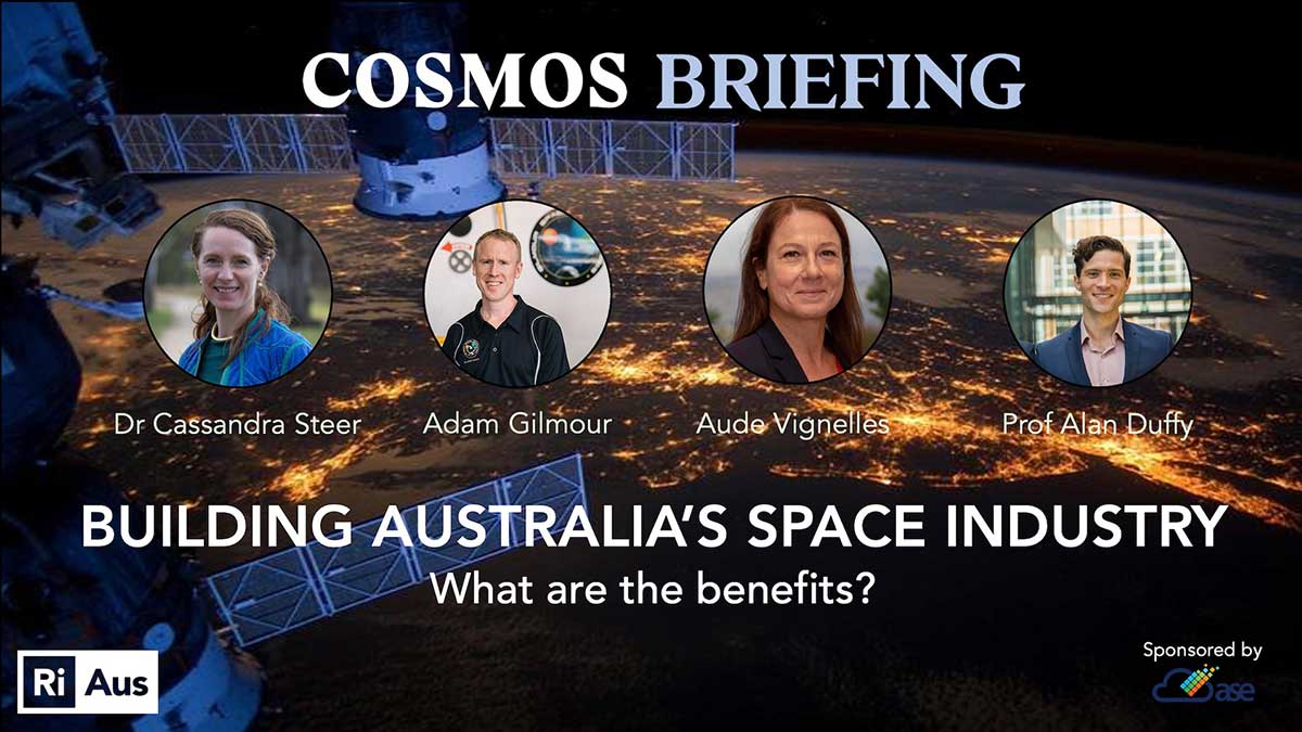 Cosmos Briefing Building Australia’s Space Industry