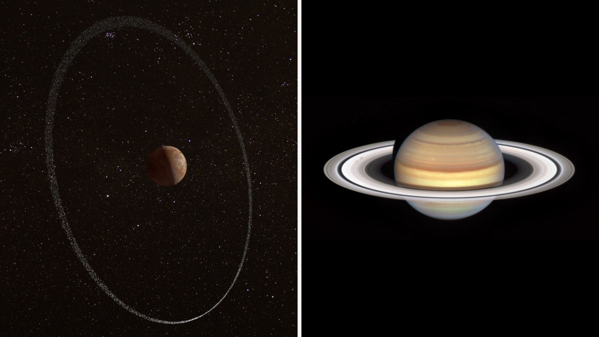 Strange things are happening with the solar system's rings