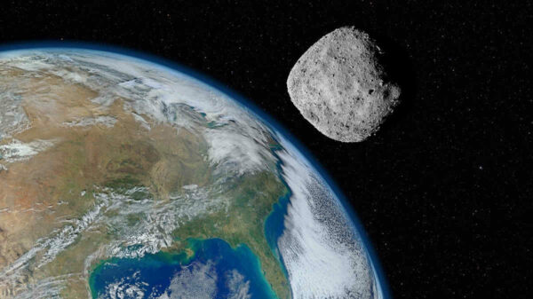 asteroid-above-earth