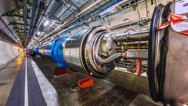 tunnel large hadron collider underground wiring