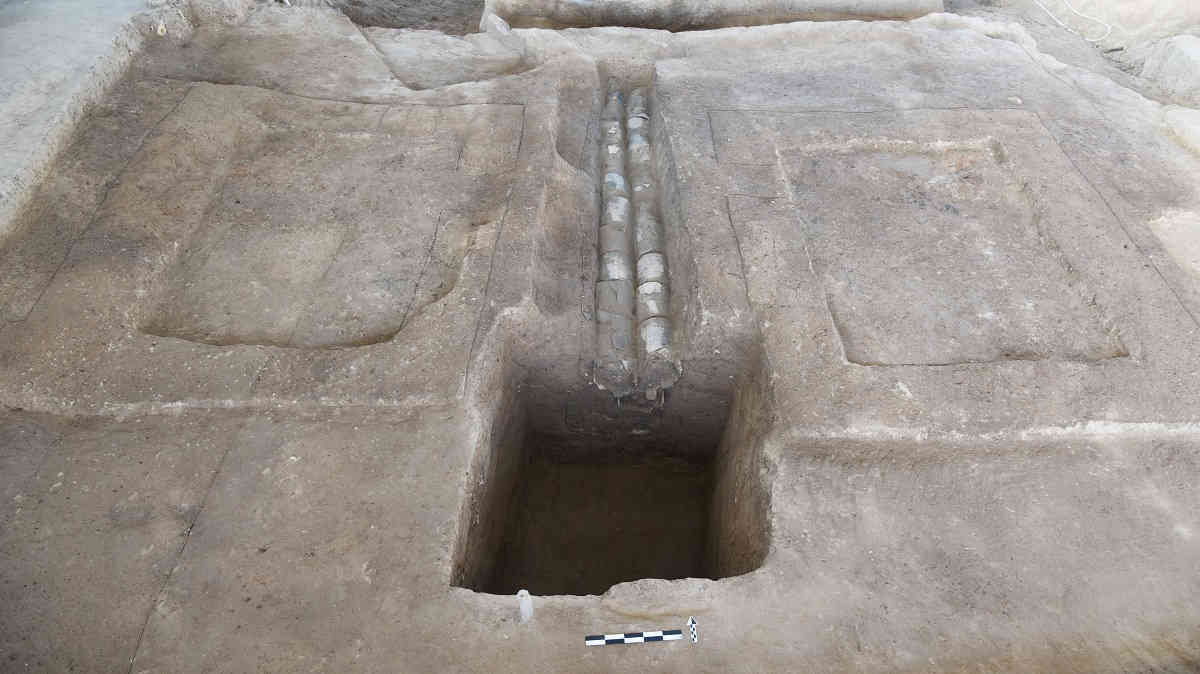 China's oldest water pipes were built communally