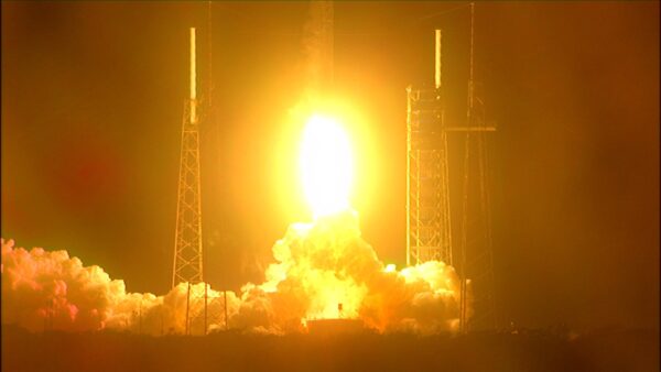 PACE is launched from the Kennedy Space Centre on a Falcon 9 rocket.