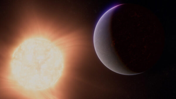 artist concept of exoplanet and star